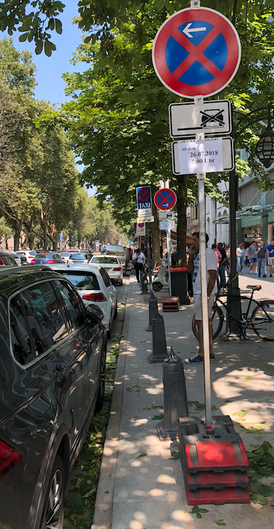beschilderte HVZ-Zone